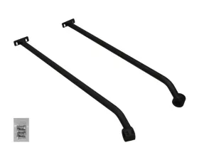 SuperATV Wrinkle Black Rear Cage Support Polaris RZR 900 Trail 2015-2017