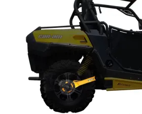 SuperATV Black Extended Rear Trailing Arms Can-Am Commander 1000 2011-2017