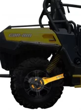 SuperATV Black Extended Rear Trailing Arms Can-Am Commander Max 800 2017                                     - RTA-CA-COM-4-02 - Image 5