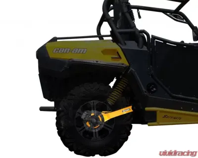 SuperATV Black Extended Rear Trailing Arms Can-Am Commander Max 800 2017 - RTA-CA-COM-4-02