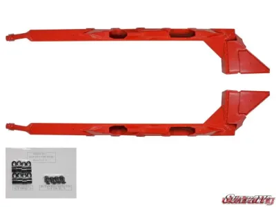 SuperATV Rear Trailing Arms Orange Polaris RZR XP 1000 | RS1 | RZR XP 4 1000 | RS1 | RZR XP Turbo | RS1 | RZR XP 4 Turbo | RS1 2014-2018 - RTA-P-RZR1K-001-04