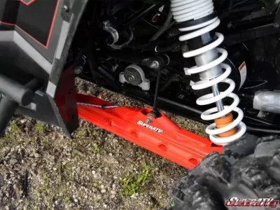 SuperATV Rear Trailing Arms Orange Polaris RZR XP 1000 | RS1 | RZR XP 4 1000 | RS1 | RZR XP Turbo | RS1 | RZR XP 4 Turbo | RS1 2014-2018 - RTA-P-RZR1K-001-04