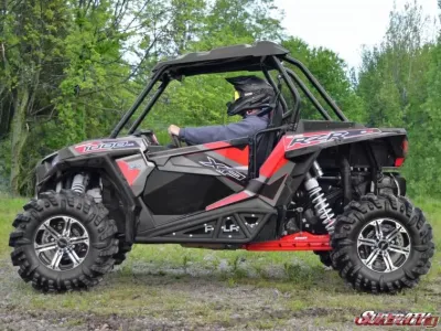 SuperATV Rear Trailing Arms Orange Polaris RZR XP 1000 | RS1 | RZR XP 4 1000 | RS1 | RZR XP Turbo | RS1 | RZR XP 4 Turbo | RS1 2014-2018 - RTA-P-RZR1K-001-04