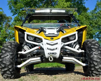 SuperATV Black Front Bumper Yamaha YXZ1000R 2016-2017 - FB-Y-YXZ-00