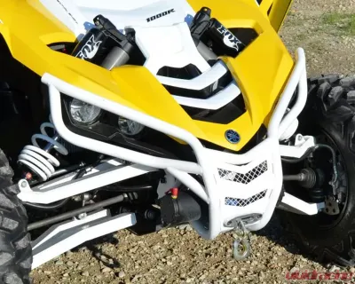 SuperATV Black Front Bumper Yamaha YXZ1000R 2016-2017 - FB-Y-YXZ-00