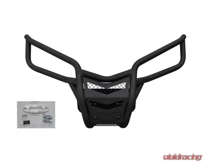 SuperATV Black Front Bumper Yamaha YXZ1000R 2016-2017 - FB-Y-YXZ-00