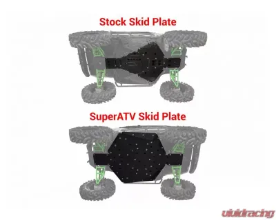 SuperATV Full Skid Plate Kawasaki Teryx 4 800 - FSP-K-TRX4