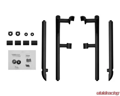 SuperATV Heavy Duty Nerf Bars Kawasaki Teryx 4 800 - NB-K-TRX4-00