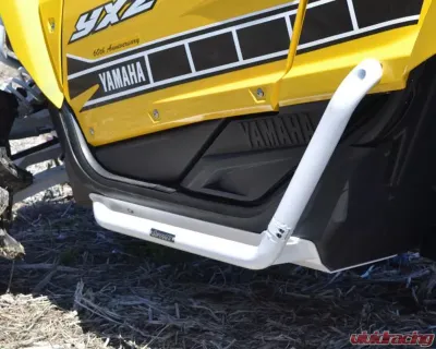 SuperATV Black Heavy Duty Nerf Bars Yamaha YXZ1000R 2016-2017 - NB-Y-YXZ-00