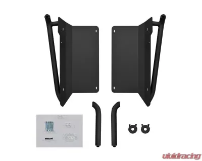 SuperATV Black Heavy Duty Nerf Bars Yamaha YXZ1000R 2016-2017 - NB-Y-YXZ-00