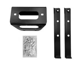 SuperATV 4500 lb Winch Mounting Plate Polaris RZR 4 800 2010-2014