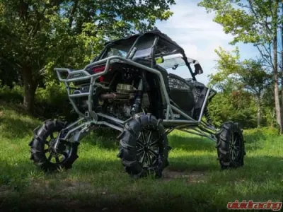 SuperATV 8" Portal Gear Lift With Frame Stiffener Standard Edition Polaris RZR XP 1000 | RZR XP 4 1000 2015-2016 - PGH8-1-33-302-FS-K