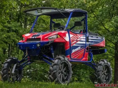 SuperATV 8" Portal Gear Lift Polaris RZR XP Turbo 2017-2018 - PGH8-1-33-305-FS-K