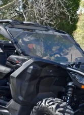 SuperATV Clear Standard Full Windshield Can-Am Maverick X3 2017-2021                                     - WS-CA-X3-75 - Image 2