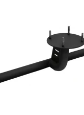 SuperATV Black Spare Tire Carrier Polaris RZR XP Turbo 2016-2018                                     - STC-P-RZR1K-00 - Image 4