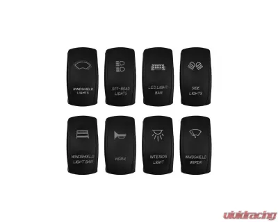 SuperATV 12V/20A Off-Road Rocker Switches - LTS-002