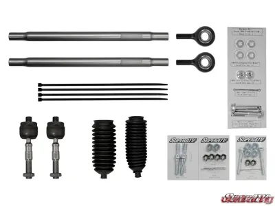 SuperATV Heavy Duty Tie Rods Polaris RZR RS1 2018+ - TRRA-P-RZR-1K-14-ST-001