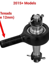 SuperATV Heavy Duty Tie Rods Polaris RZR RS1 2018+                                     - TRRA-P-RZR-1K-14-ST-001 - Image 3