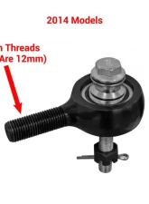 SuperATV Heavy Duty Tie Rods Polaris RZR XP 4 1000 | RS1                                     - TRRA-P-RZR-1K-14-ST-001 - Image 3