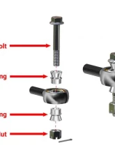 SuperATV Heavy Duty Tie Rods Polaris RZR 800 2008-2014                                     - TRRA-P-RZR-01-14-ST-001 - Image 2