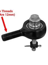 SuperATV Heavy Duty Tie Rods Polaris RZR 800 2008-2014                                     - TRRA-P-RZR-01-14-ST-001 - Image 3