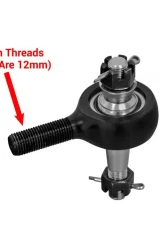 SuperATV Heavy Duty Tie Rods Polaris RZR S 900 2015-2017                                     - TRRA-P-RZR900S15-14-ST-001 - Image 4