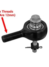 SuperATV Heavy Duty Tie Rods Polaris Ranger Fullsize 570 2015-2019                                     - TRRA-P-RAN900-01-14-ST-001 - Image 4