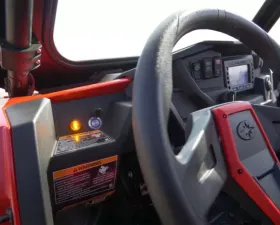 SuperATV Plug & Play Turn Signal Kit w/Steering Column And Attached Horn Kit  Polaris RZR Turbo XP Turbo 19+