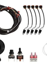 SuperATV Plug & Play Turn Signal Kit with Steering Column and Dash Horn Kit  Polaris RZR XP Turbo 19+                                     - TSK-P-RZR-002 - Image 2