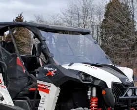 SuperATV Scratch Resistant Full Windshield Can-Am Maverick 1000R 2013-2017