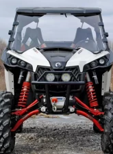 SuperATV Scratch Resistant Full Windshield Can-Am Maverick 1000R 2013-2017                                     - WS-CA-MAV-70 - Image 2