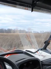 SuperATV Scratch Resistant Full Windshield Can-Am Maverick 1000R 2013-2017                                     - WS-CA-MAV-70 - Image 4