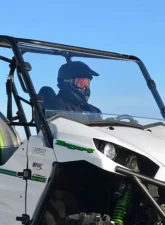 SuperATV Clear Scratch Resistant Full Windshield Kawasaki Teryx 4 800 2016-2017                                     - WS-K-TRX4-001-70 - Image 3
