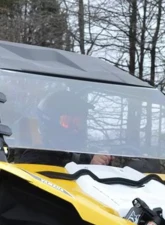SuperATV Clear Scratch Resistant Full Windshield Yamaha YXZ1000R 2016-2017                                     - WS-Y-YXZ-70 - Image 3