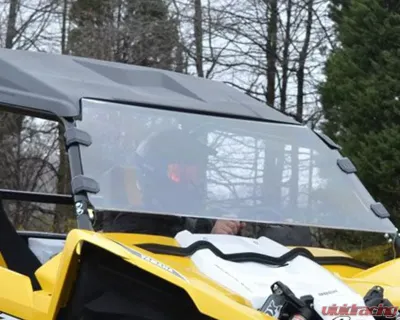 SuperATV Clear Scratch Resistant Full Windshield Yamaha YXZ1000R 2016-2017 - WS-Y-YXZ-70