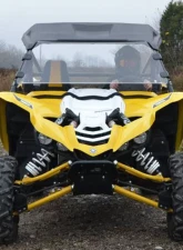 SuperATV Clear Scratch Resistant Full Windshield Yamaha YXZ1000R 2016-2017                                     - WS-Y-YXZ-70 - Image 3