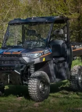 SuperATV Flip Windshield Scratch Resistant Polaris Ranger 1000 XP 2019                                     - FWS-P-RAN-001-70 - Image 2