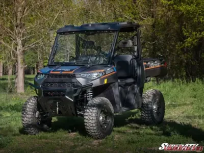 SuperATV Flip Windshield Scratch Resistant Polaris Ranger 1000 XP 2019 - FWS-P-RAN-001-70