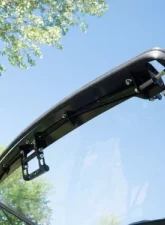 SuperATV Flip Windshield Scratch Resistant Polaris Ranger 1000 XP 2019                                     - FWS-P-RAN-001-70 - Image 3