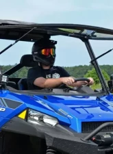SuperATV Flip Windshield Scratch Resistant Polaris Ranger 1000 XP 2019                                     - FWS-P-RAN900-70 - Image 3