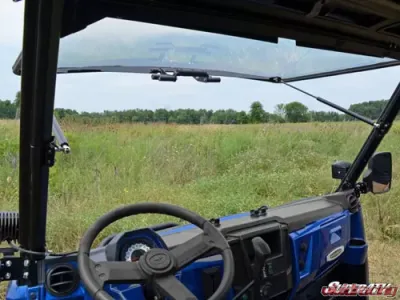 SuperATV Flip Windshield Scratch Resistant Polaris Ranger 1000 XP 2019 - FWS-P-RAN900-70