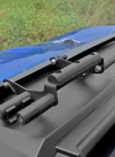 SuperATV Flip Windshield Scratch Resistant Polaris Ranger 1000 XP 2019                                     - FWS-P-RAN900-70 - Image 3