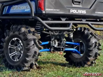 SuperATV High Clearance Rear A-Arms Black Polaris Ranger 2013-2019 - AA-P-RAN900-R-HC-02