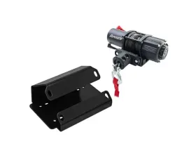 SuperATV Winch Mount and 3500 lb. Winch Can-Am Defender 2016-2019