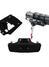 SuperATV Winch Mount and 4500 lb. Winch With Frame Stiffener Can-Am Maverick X3 2016-2021                                     - 45-WM-FS-CA-X3 - Image 5