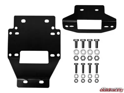 SuperATV Winch Mount & 4500 lb. Winch Polaris RZR 900 2011-2014 - 45-WM-P-RZRXP-450
