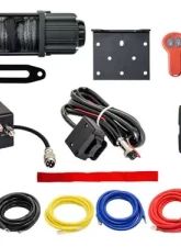 SuperATV Winch Mount & 4500 lb. Winch Polaris RZR XP Turbo 2016-2019                                     - 45-WM-P-XPT-00 - Image 5