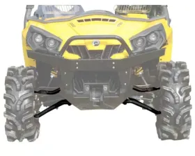 SuperATV High Clearance 1.5 Inch Forward Offset A Arms Black Can-Am Commander 1000 2011+