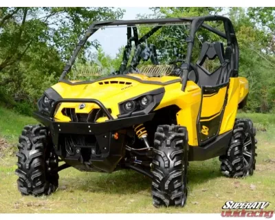 SuperATV High Clearance 1.5 Inch Forward Offset A Arms Black Can-Am Commander 1000 2011+ - AA-CA-COM-HC-002-02