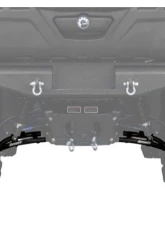 SuperATV High Clearance Lower Rear A Arms Black Can-Am Defender HD 5 2017+                                     - AA-CA-DEF-R-HC-02 - Image 4